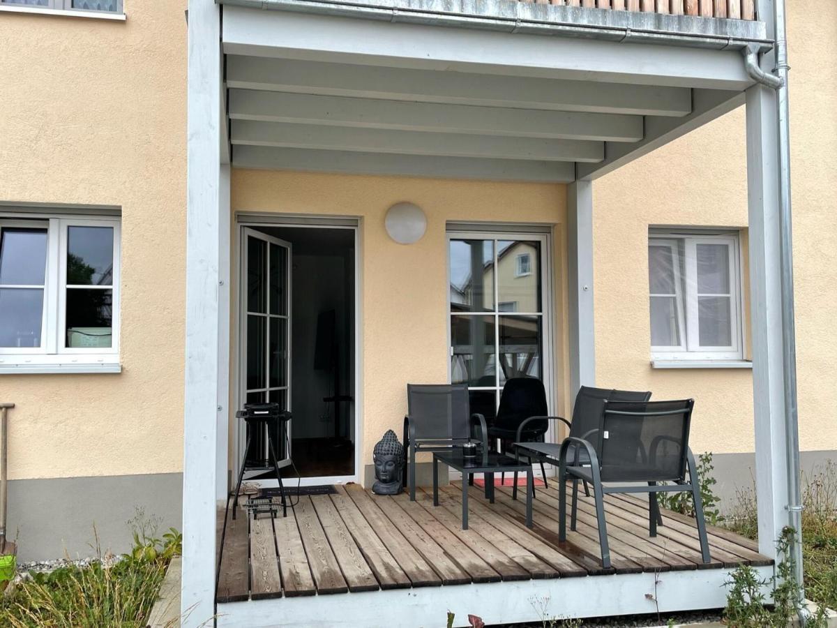 Apartment With Terrace In An Ideal Location Haunsheim Εξωτερικό φωτογραφία